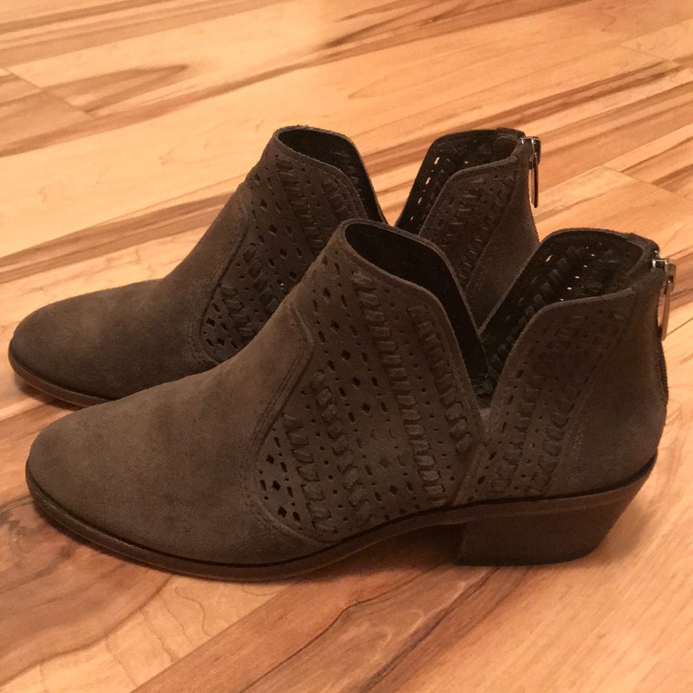 Vince Camuto Suede Booties 7.5